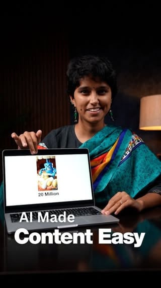 Aap Al kaise use karte ho?

With the help of Al, our team creates million-view videos every single day and you can learn the same process in our "AI for Content Creation Workshop."

Learn how we use Al from ideation to editing, and ask us your questions directly during the workshop.

You'll also get:
Secret prompts we actually use
Creator Al toolkit
Title & thumbnail workflow
Al tools for faster content creation

Comment "Al" for the link and register now

Scripted by - @aryanxpansion
Edited by - @harshitmotion