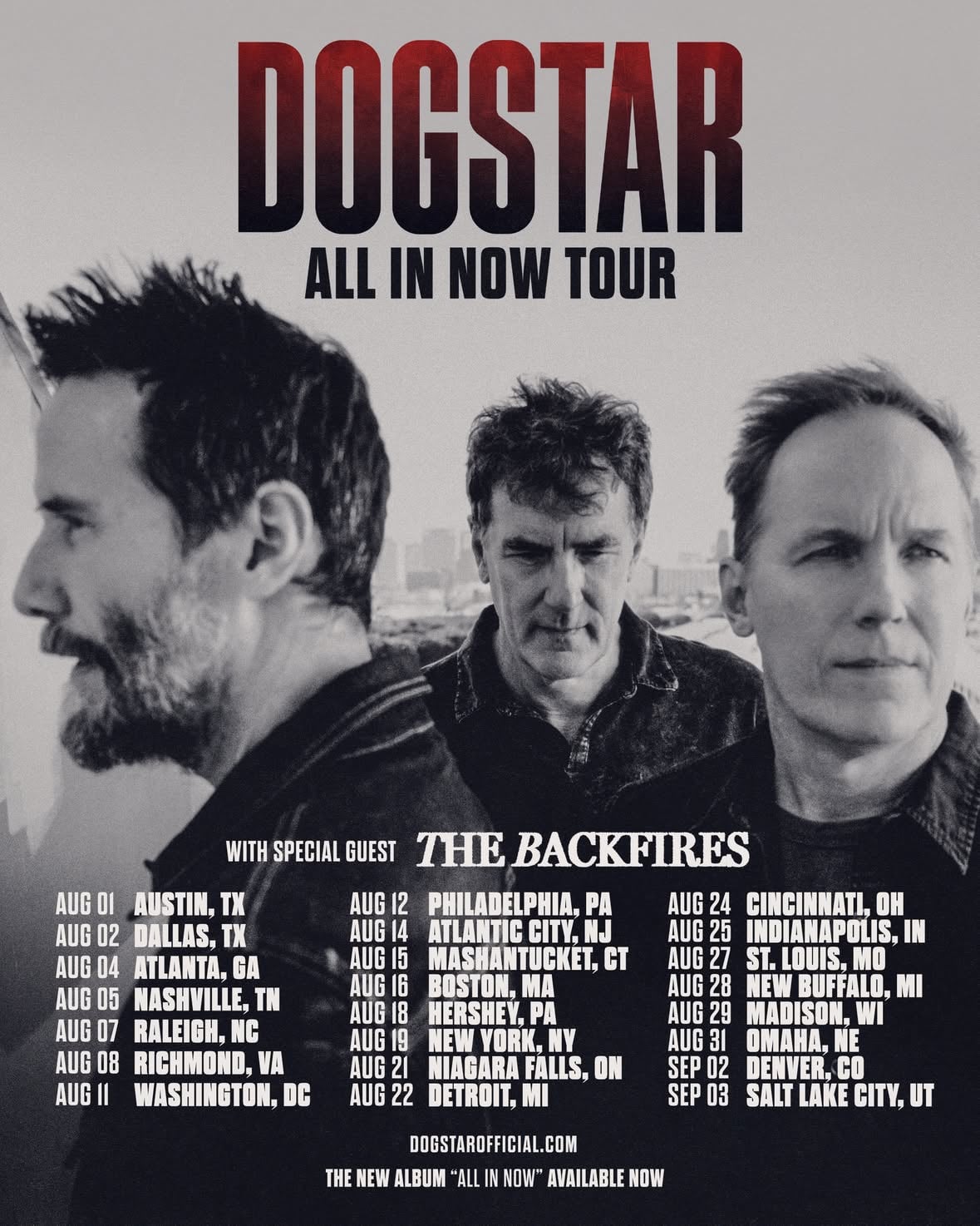We’re excited to have @thebackfires join us on the road for our North American Tour ❤️‍🔥  Tickets on sale now! Limited VIP packages available, including a pre-show soundcheck experience plus a photo with the band & more