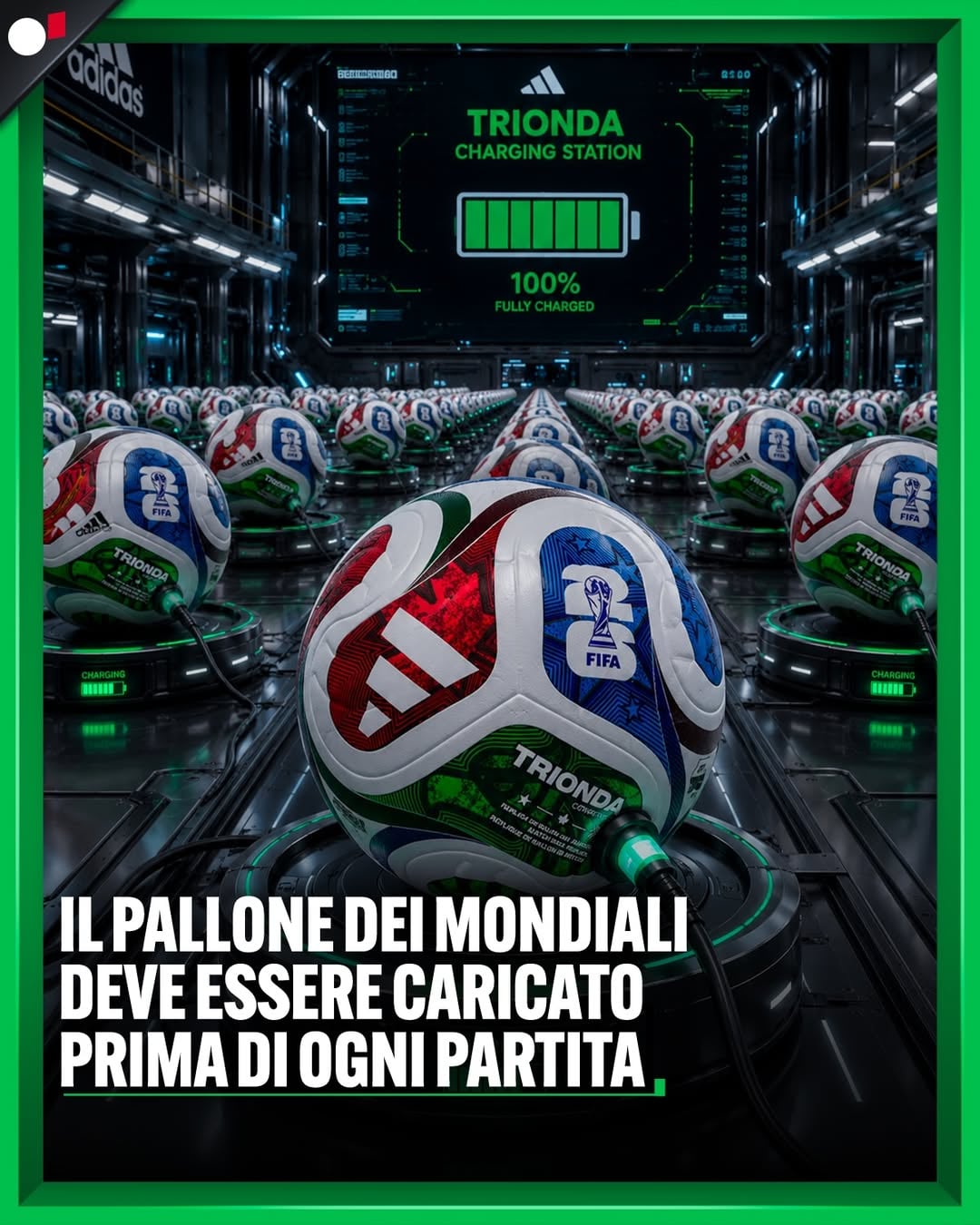 Avreste mai detto che un giorno avremmo messo a caricare anche i palloni?

È esattamente quello che succederà durante questo Mondiale con Trionda, il pallone progettato da Adidas. Praticamente prima di ogni partita qualcuno dovrà mettere in carica un numero indefinito di palloni per assicurarsi che il chip contenente (e che ha una durata di 6 ore) sia perfettamente funzionante.

Questo sensore permette di registrare qualsiasi movimento, qualsiasi tocco e qualsiasi tipo di informazione legata al pallone: velocità, effetti, chi più ne ha più ne metta. 
Ok, ma perché va messo in carica? Eh amico mio, perché il sensore contenuto dal pallone raccoglie dati 500 volte al secondo, un numero altissimo che fa giustamente scaricare entro certi tempi il pallone.

La cosa interessante è che i dati raccolti dal pallone aiutano l’arbitraggio in vari modi, soprattutto trasmettendo dati al var e contribuendo a delineare meglio fuorigioco, eventuali tocchi di mano e goal line technology.

Trionda è il secondo pallone che Adidas progetta con questo chip, perché anche ai Mondiali in Qatar era stata usata una tecnologia analoga.

Il sogno ora è avere un adattatore che di notte carichi contemporaneamente: telefono, smart Watch, siga elettronica e Trionda.

#trionda #adidas #mondiali