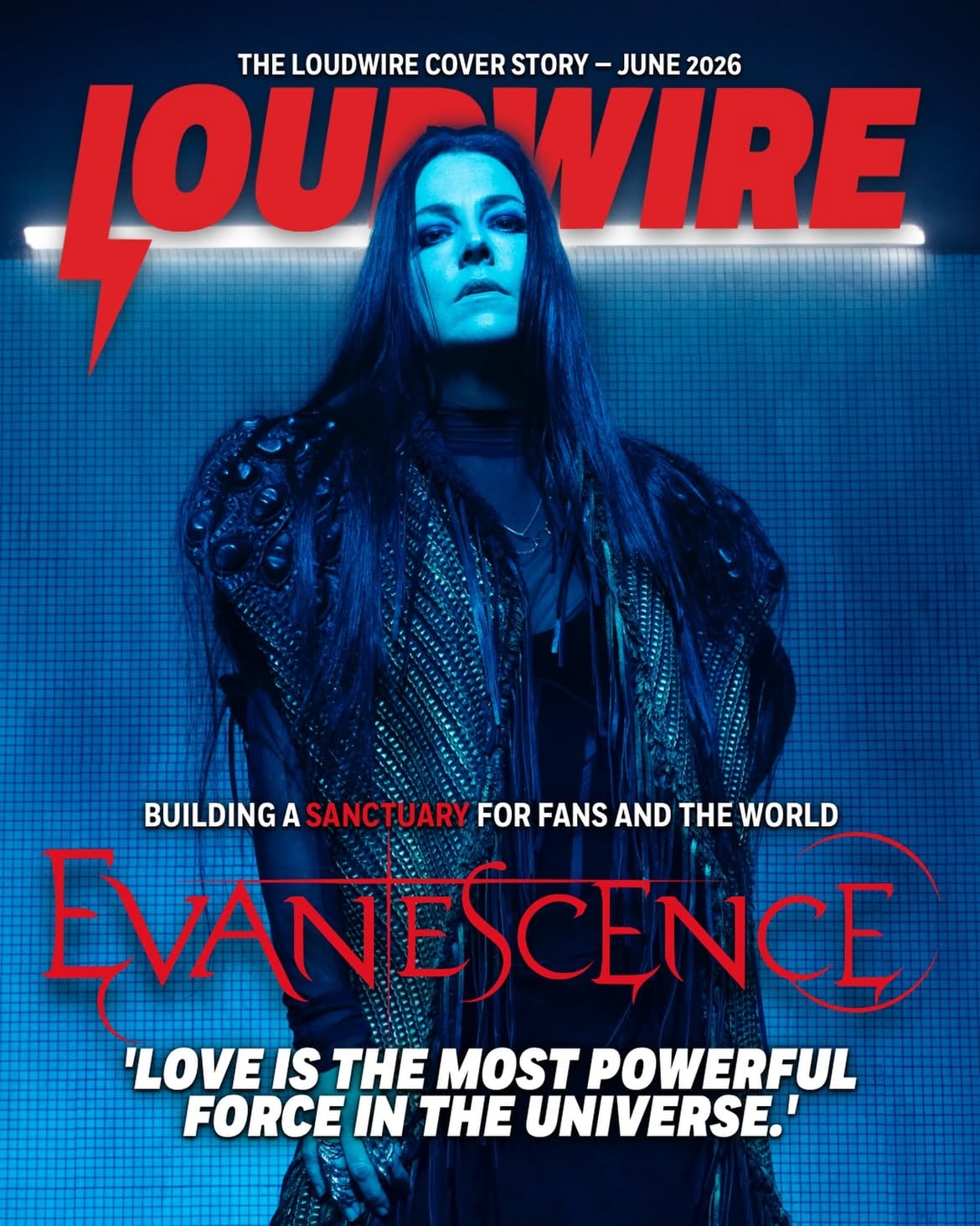 As a teenager, @amylee always felt a connection to music. More than that, she knew the power of music and how it made her — and others — feel, no matter how different their walks of life may be. ⁣
⁣
More than three decades since the seeds for @evanescenceofficial were planted, and five years since Evanescence released their album ‘The Bitter Truth,’ Lee and her band deepen that power and connection of their music on what just might be the best album of their career in ‘Sanctuary.’⁣
⁣
“I feel like we’re in a moment where words are really important and every single line is an opportunity, it’s a chance to say something that’s going to impact somebody,” Lee shares. “Hopefully in a positive way, make them feel something, whether it’s feeling understood or not alone in something or just they’re not alone in the craziness of everything going on in the world right now. It’s fucked up and it feels like all of our control is being ripped away.”⁣
⁣
With newly forged friendships through fiery collabs, the unforgettable experience of opening for Metallica and a brilliant and vulnerable new addition to the Evanescence catalog, Amy Lee humbly shares more in Loudwire’s June digital cover story interview.⁣
⁣
Read more at @loudwire link in bio⁣