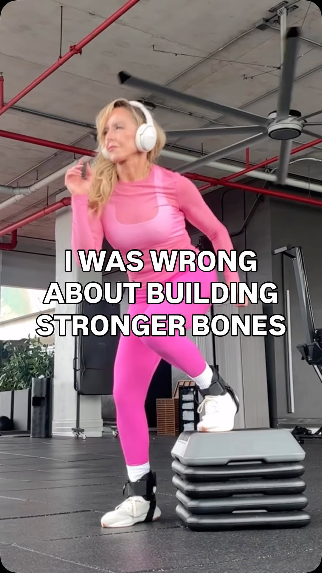 For years I talked about weighted vests as one of the best ways to build stronger bones. And then I spoke with @drvondawright and realized what actually did!!

Comment BONES to watch that interview

I love my weighed vest, and they have MANY benefits.. especially if they help you move more, improve posture or increase intensity.

But when it comes to building bone density in menopausal women, the strongest research still points to impact training and progressive resistance training as the gold standard.

Things like:
• Jumping
• Hopping
• Step downs
• Resistance training with challenging loads

Ps. I liked a reel with knee friendly ways to build stronger bones.

Walking is still wonderful for overall health and supportive for bone health. But apparently, there’s very little evidence showing that simply adding a weighted vest to a walk meaningfully improves bone density on its own. Wear it with impact - that’s a different story!

A 2025 review on menopausal women found the best outcomes for bone mineral density came from combining resistance training with impact exercise several times per week.

If you’ve seen newer research specifically on weighted vest walking improving BMD in menopausal women, send it my way. I’m always excited to see new research. And yes i still wear mine all the time. ♥️