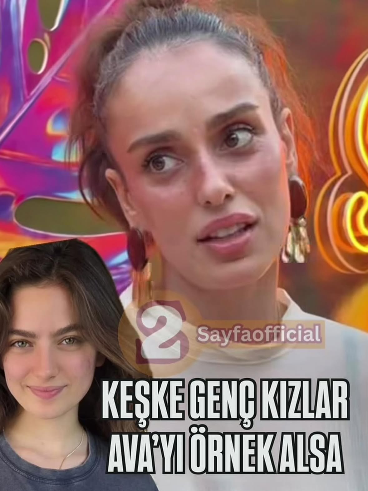بيستيمسو اوزديمير عن ايفا يمان : تعجبني كثيرا ، ترتديه ما يناسب عمرها و تفعل ما يناسبها ، ليت الفتيات الشابات يقتدون بها