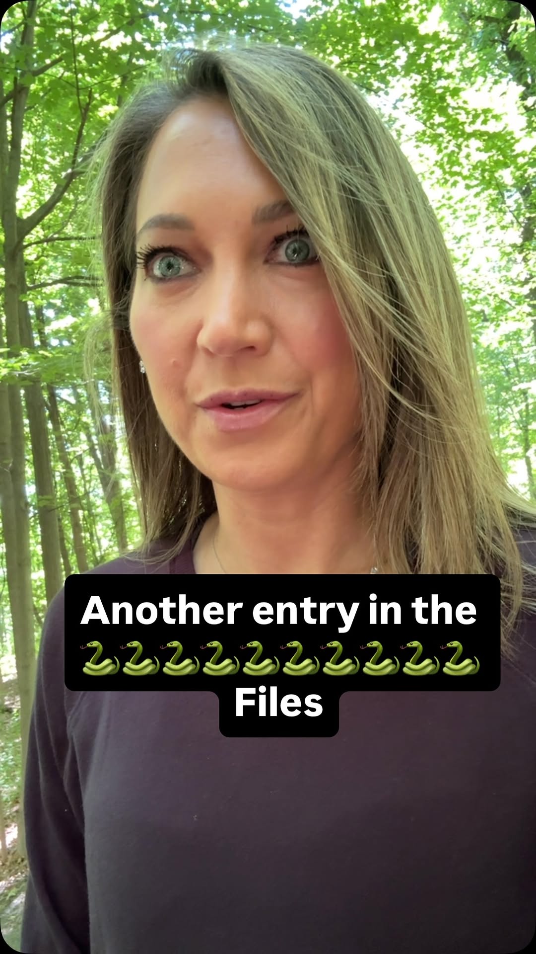 For those of you following along for 🐍 content… #snake #spring