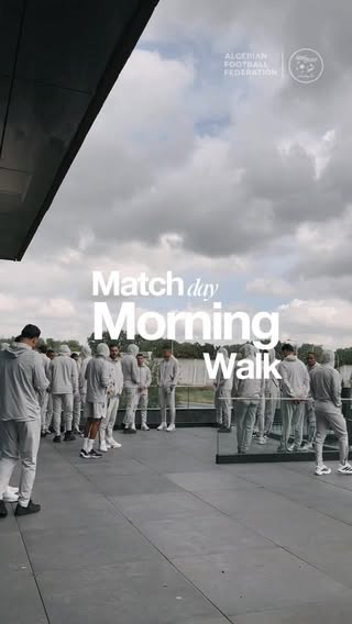 Legs stretched, minds focused ⚽
See you at the stadium! 🏟️

#LesVerts ⭐️⭐️ | #123VivaLAlgérie 🇩🇿 | #WorldCup2026 | #FIFAWORLDCUP
