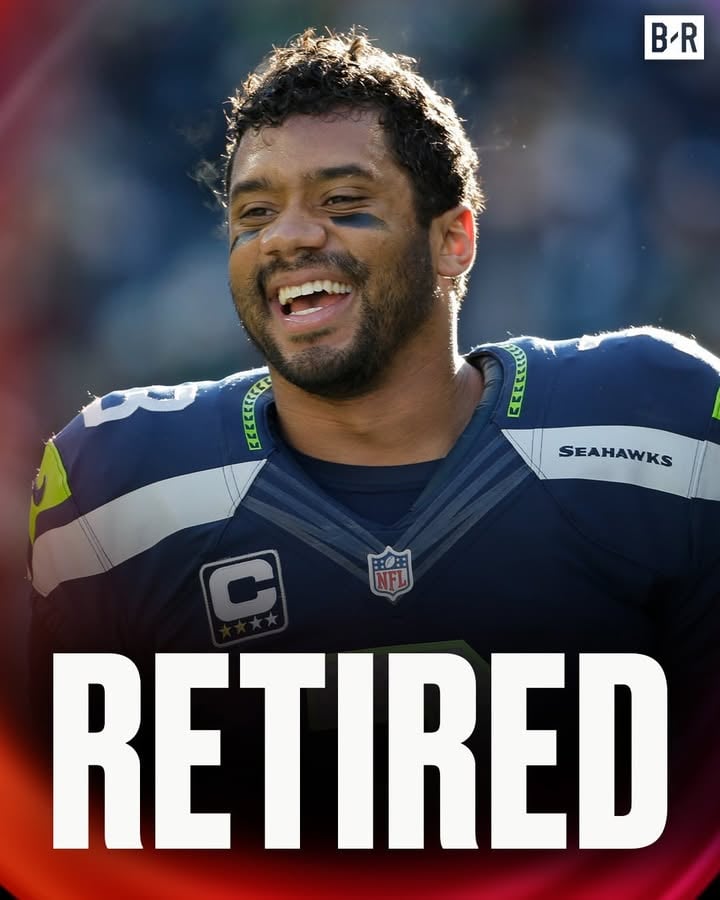 Russell Wilson has officially announced his retirement from the NFL after 14 seasons 🙌